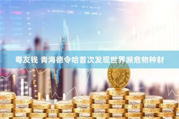 粤友钱 青海德令哈首次发现世界濒危物种豺
